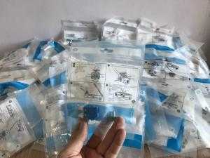 Nhân mạng AMP Cat 5E 1375191-1, Mặt 1,2,3 cổng AMP, đế âm