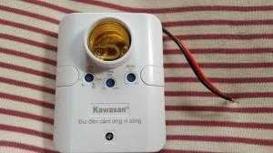 Đui đèn cảm ứng vi sóng chính hãng Kawasan RS686B