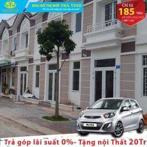 Nhà phố khu đô thị mới Trà Vinh, ưu đãi lãi suất, ưu đãi quà tặng