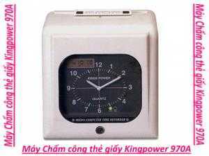 Máy chấm công thẻ giấy Kingpower 970A