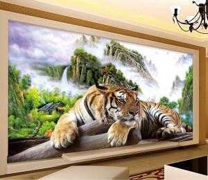 tranh hổ 3d