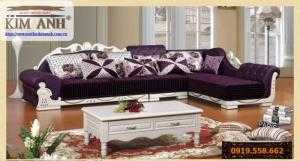 Sofa góc tân cổ điển đẹp