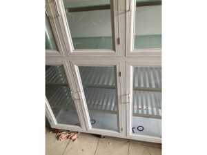 Tủ nhôm kính cao cấp khung nhôm hộp