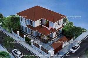 Biệt thự mái thái mini 100m2 sang chảnh tại Vĩnh Phúc
