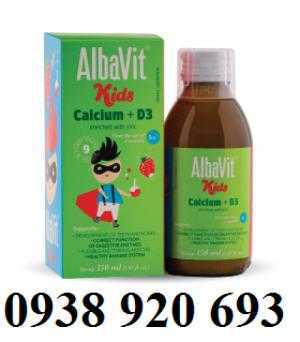 AlbaVit Kids Calcium + D3 bổ sung thêm Kẽm Giúp tăng cường chiều cao và hệ miễn dịch cho trẻ