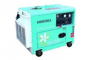 Máy phát điện chạy dầu Oshima OS6500 công suất 5kVA có vỏ chống ồn giá rẻ nhất tại Hà Nội