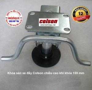 Bộ khóa xe đẩy công nghiệp Colson Mỹ chiều cao khi khóa 197mm | 6045x6