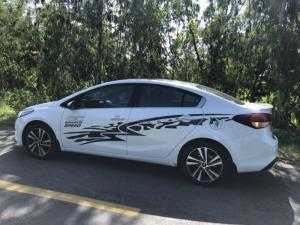 Bán Kia Cerato 1.6AT màu trắng số tự động sản xuất 2018 mẫu mới nhất lăn bánh 4800km