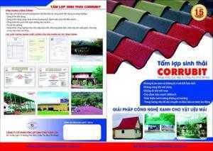 Tấm lợp sinh thái corrubit nhập khẩu từ châu âu