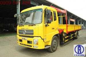 Xe tải gắn cẩu 5 tấn dongfeng b170