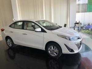 Vios 1.5G màu trắng 2018 hoàn toàn mới