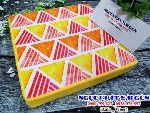 Nệm ngồi bệt vuông. Đệm ngồi bệt Giá Rẻ Ngọc Phát Sài Gòn.