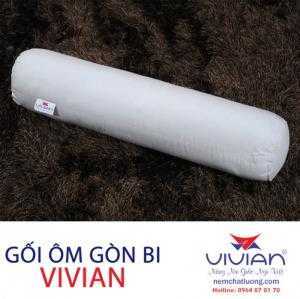 Best combo 2 gối ôm gòn bi 35x100cm cao cấp Vivian