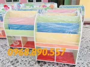 Bán lô kệ mầm non, kệ để cặp-dếp cho trẻ mầm non. Thiết bị mầm non, đồ dùng học sinh