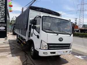 Xe Tải Faw GM 7 tấn 3 máy huyndai thùng bạt Kích thước lọt lòng thùng: 6.240 x 2.180 x 760/ 1.970 mm.