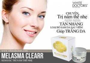 Kem làm sạch nám da thể nhẹ - Melasma Clearr