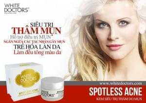 Kem làm sạch thâm do mụn - Spotless Acne