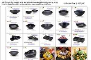Tô chén hàn, chén dĩa hàn, tô chén dĩa melamine hàn nhật, bát đĩa sứ ngọc hàn nhật, Bát đĩa hàn nhật, bát đĩa BBq
