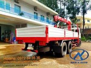 Xe Tải Hino FL8JTSL lắp cẩu Unic URV550