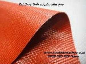 Vải thuỷ tinh tráng silicone chịu nhiệt tốt. Gía rẻ