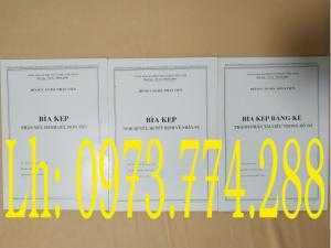 Bán bộ bìa kẹp hồ sơ cán bộ, nhân viên giao nhanh