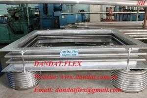 Khớp giãm chấn - Khớp nối mềm inox nối bích - Khớp nối giãn nở