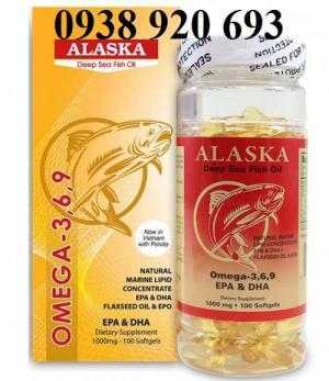 Alaska Deep Sea Fish Oil Omega 3 - 6 -9 Giúp phòng ngừa xơ vữa động mạch