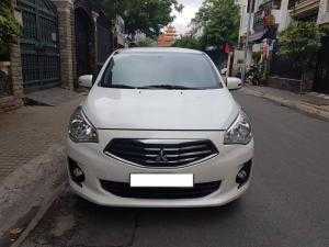 bán xe Mitsubishi Attrage 2016 số sàn màu trắng cực đẹp
