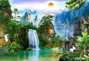 Gạch tranh 3d , tranh gạch giá rẻ toàn quất