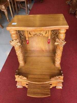 Bàn thờ ông địa ngang 50cm mái bằng