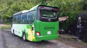 Xe ô tô khách 29, 34 chỗ bầu hơi 2018