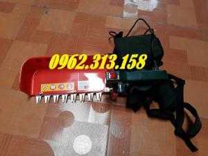 Máy hái chè mini cầm tay chạy pin ắc quy giá rẻ