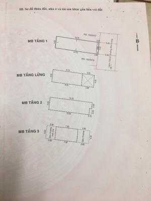Nhà Hẻm 342 Thoại Ngọc Hầu, Phú Thạnh, Tân Phú, 4x14m, Trệt + Lửng + 2 Lầu