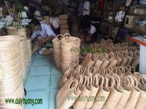 xưởng Túi xách lục bình xuất khẩu lớn nhất tại TP Hồ Chí Minh - cơ sở sản xuất Dạ lý Hương
