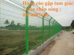 Nhận sản xuất , thi công hàng rào lưới thép hàn mạ kẽm , sơn tĩnh điện giá tốt nhất