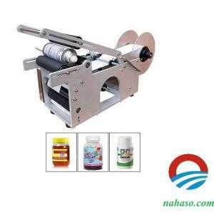 Máy dán nhãn chai tròn bán tự động MT50