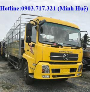 Gía xe tải Dongfeng B170 – 9T35 thùng bạt Inox.