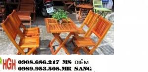 Ghế gỗ cafe giá rẻ hghv2
