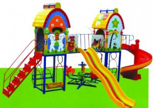 Bộ Liên Hoàn Cầu Trượt Ngoài Trời