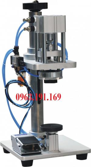 Máy siết nắp lọ nước hoa bán tự động