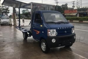 Xe tải Dongben thùng kín 770 kg thùng cánh dơi mới