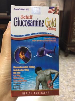 Schiff Glucosamine Gold 2400mg - Hỗ trợ xương khớp