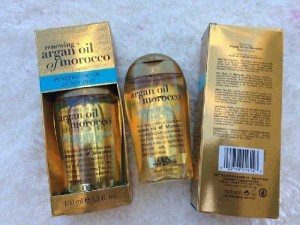 Tinh dầu dưỡng tóc OGX Renewing Argan Oi