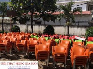Ghế nhựa cafe sân vườn giá rẻ hghv16