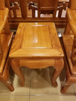 Bàn Ghế Gõ Đõ Hoa Cúc