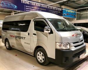 Toyota Hiace 2015, MT, xe cá nhân, xe nhập Nhật đẹp long lanh