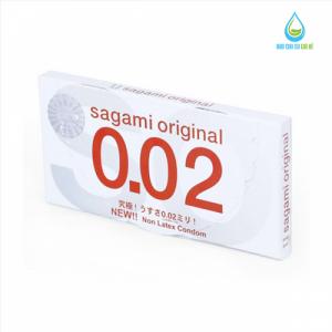 Bao Cao Su Sagami Original 0.02 (Hộp 2 Cái)