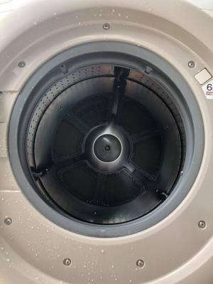 Máy giặt Toshiba TW-G510 giặt 9kg/6kg, 2011 màu kem