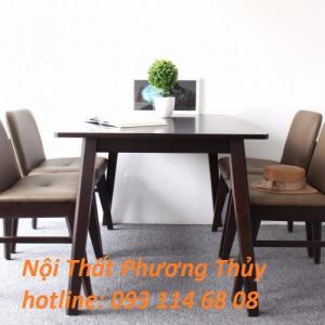 Bộ bàn ghế gỗ cafe kudoobama TDP04