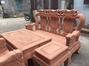 Bộ Quốc Voi Tay 14 Gỗ Hương Đá